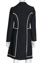 COMME DES GARÇONS - A COAT WITH CONTRAST TRIM, 2017