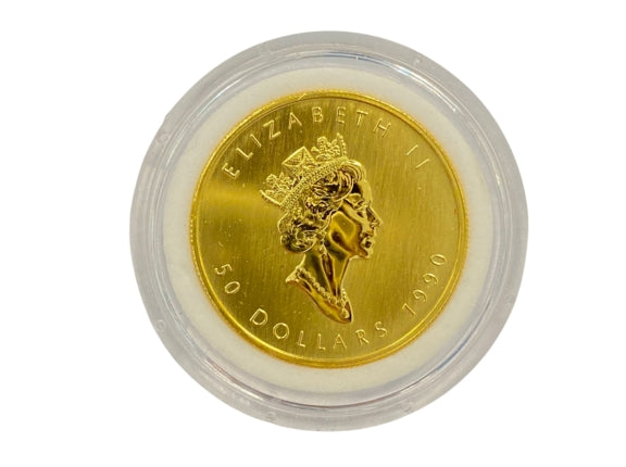 CANADA $50 1990, GOLD MAPLE COIN