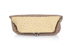 DEVI KROELL – A TWO-TONE OSTRICH CLUTCH