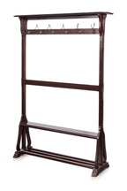 A TEAK COAT RACK
