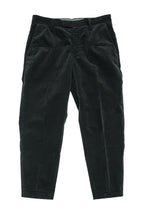 UNDERCOVER - A PAIR OF OLIVE COTTON BLEND TROUSERS