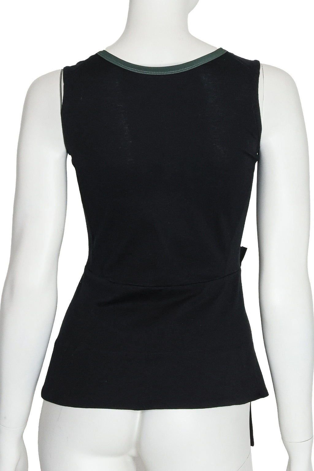 MARNI - A BLACK COTTON AND SILK PLEATED SHIRT