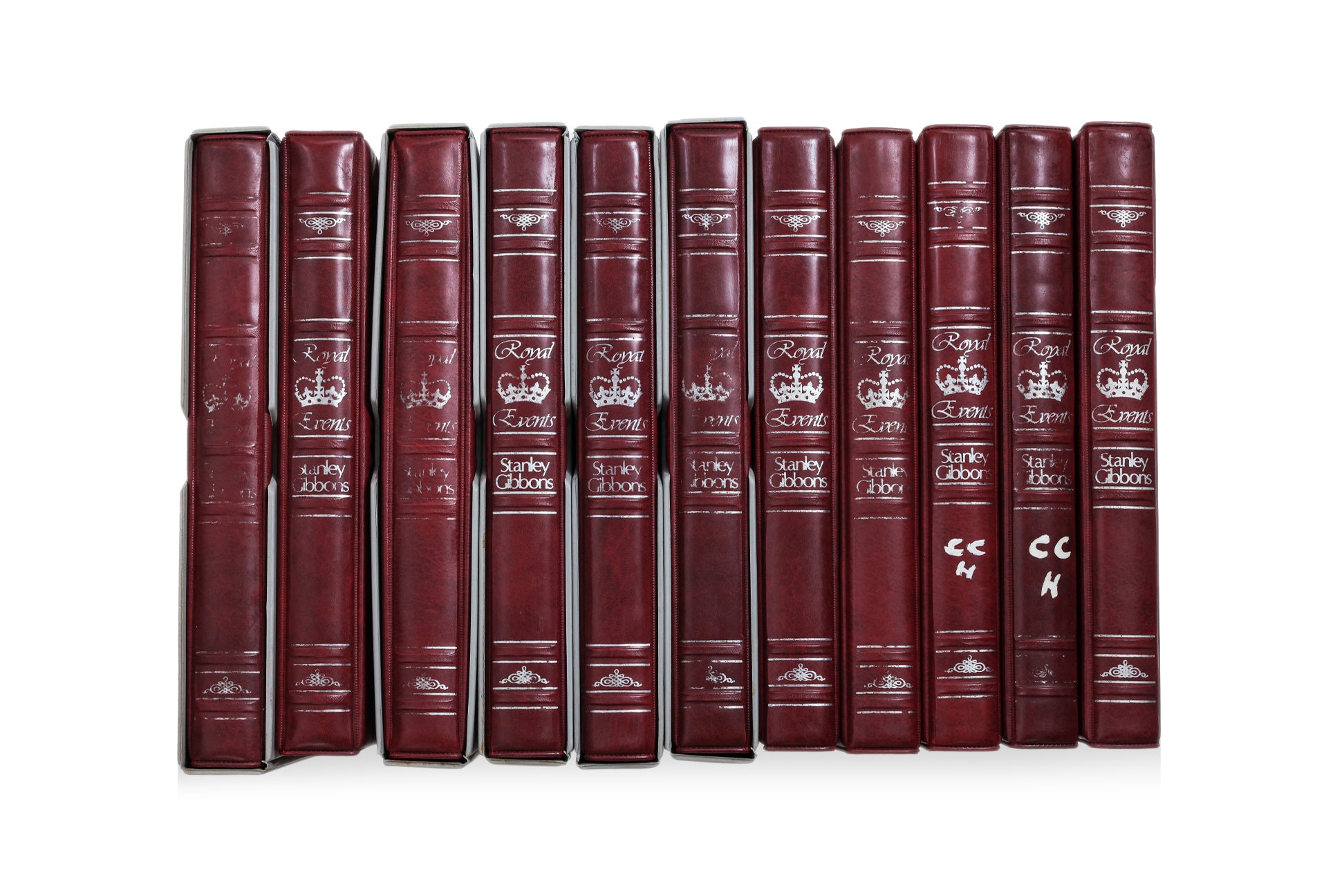 UK, STANLEY GIBBONS ROYAL EVENTS ALBUMS (11)