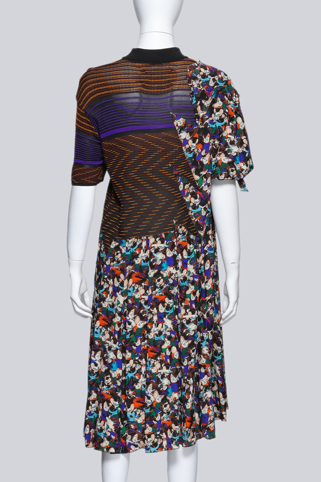 MAISON MARGIELA - A TOM AND JERRY POLO MERGED DRESS