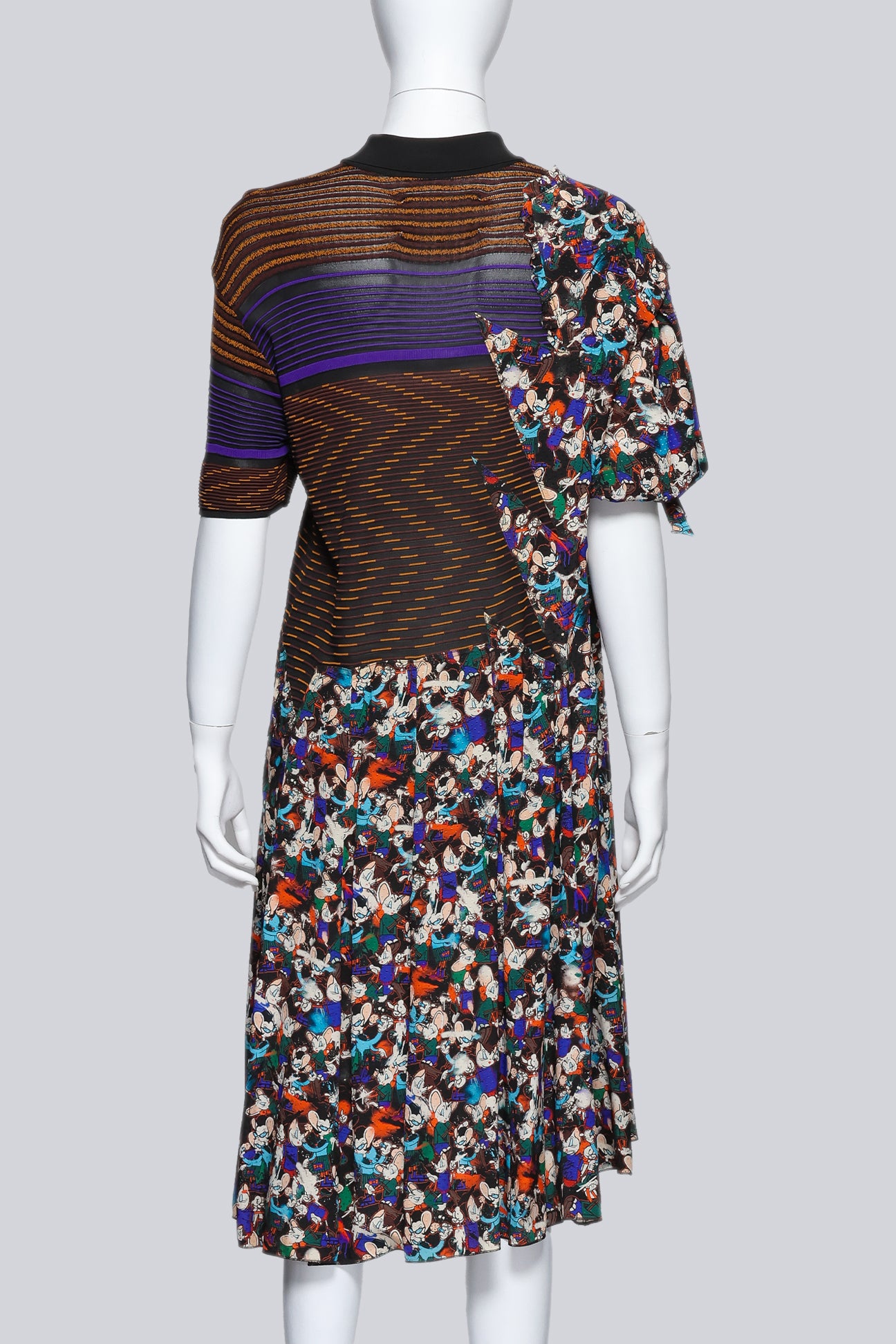 MAISON MARGIELA - A TOM AND JERRY POLO MERGED DRESS