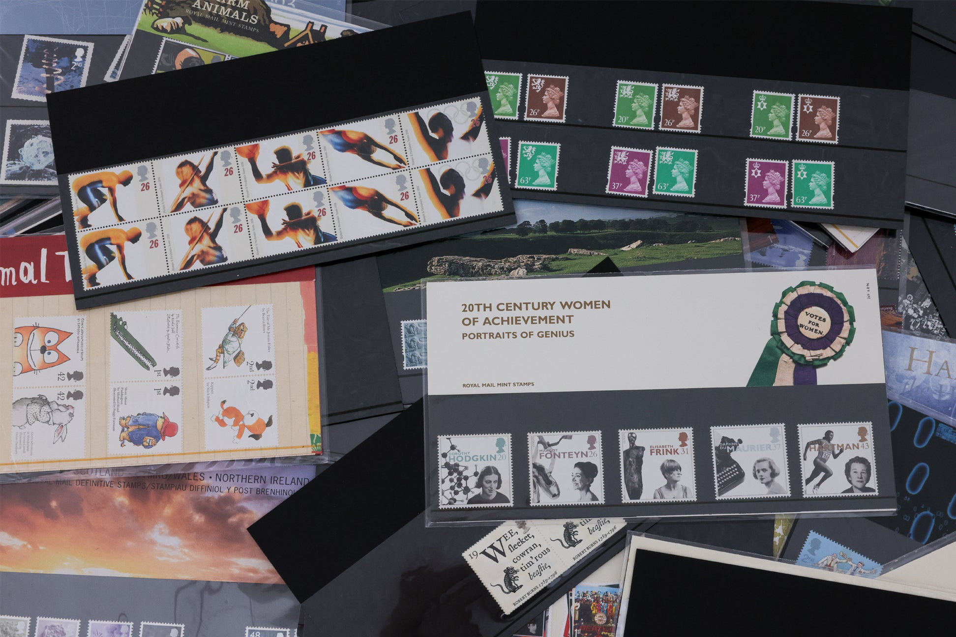 UK, MINT PRESENTATION PACKS AND ISSUES