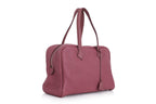 HERMES - A 'VICTORIA II 35' LEATHER TOTE BAG