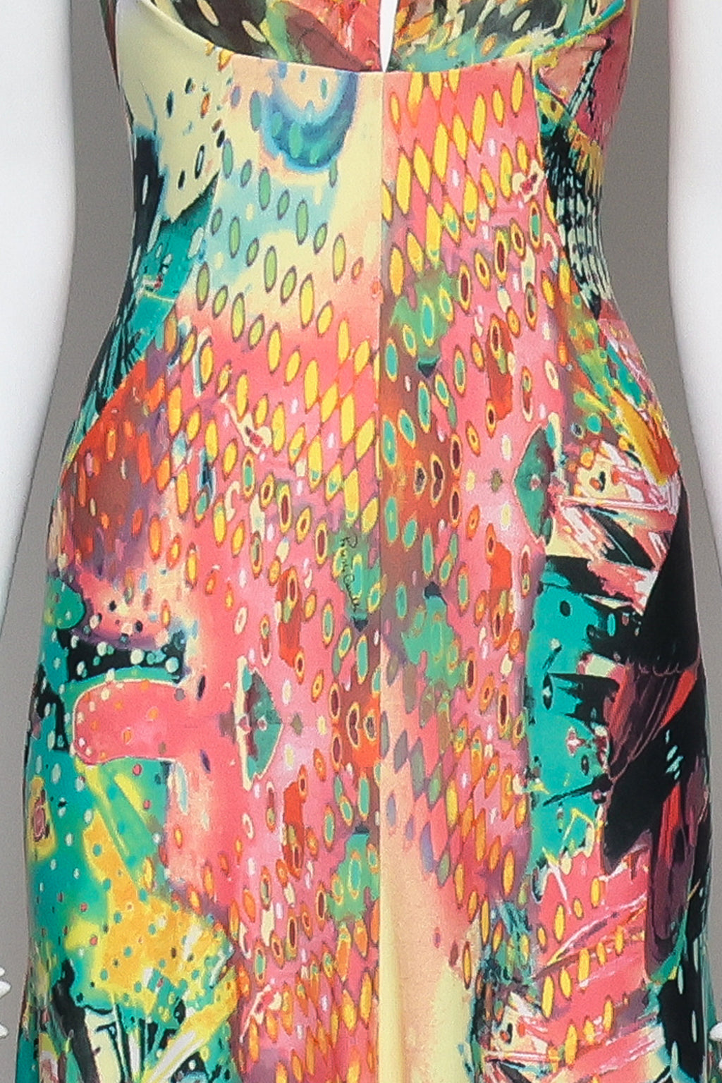 ROBERTO CAVALLI - A TROPICAL PRINT DRESS