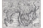 A 1666 DUTCH MAP OF EAST ASIA