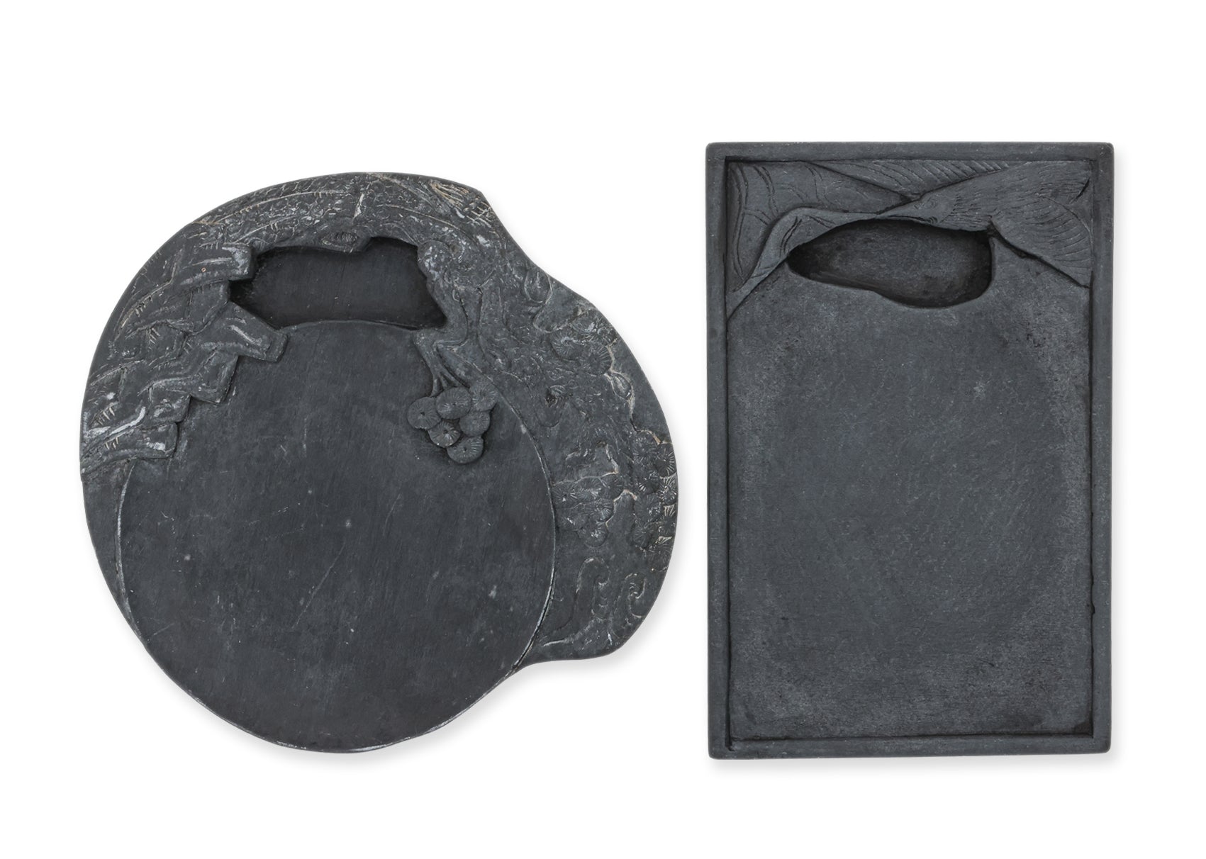 TWO DUAN INK STONES
