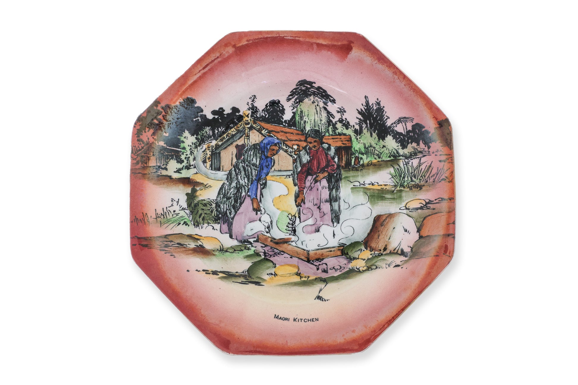 TWO PIECES OF ENGLISH PORCELAIN