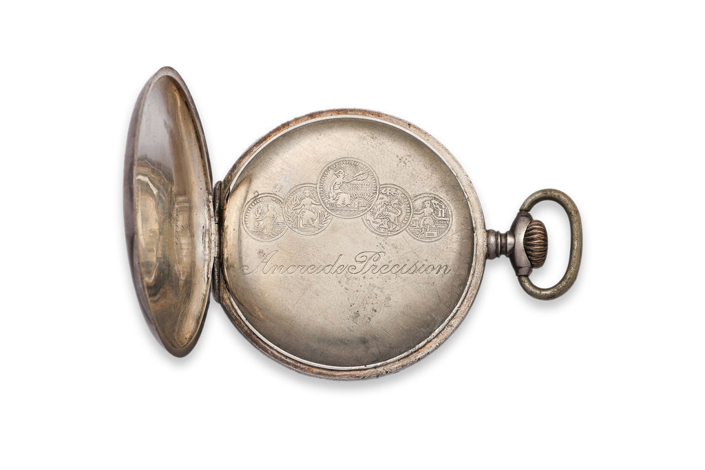 TWO SWISS POCKET WATCHES