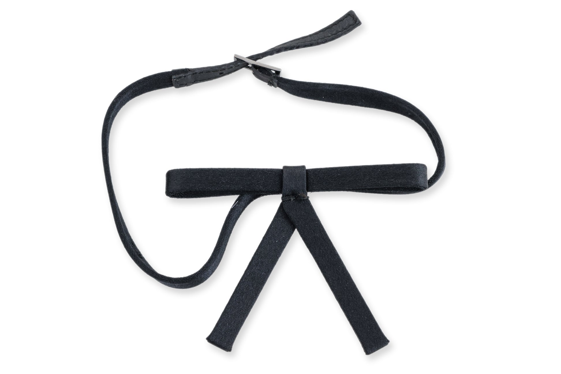 YVES SAINT LAURENT & MARNI - A BOW CHOKER AND A BELT