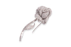 A DIAMOND 'ROSE' BROOCH BY PICCHIOTTI