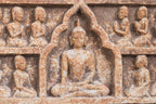A PAIR OF SOUTHEAST ASIAN CARVED STONE PANELS