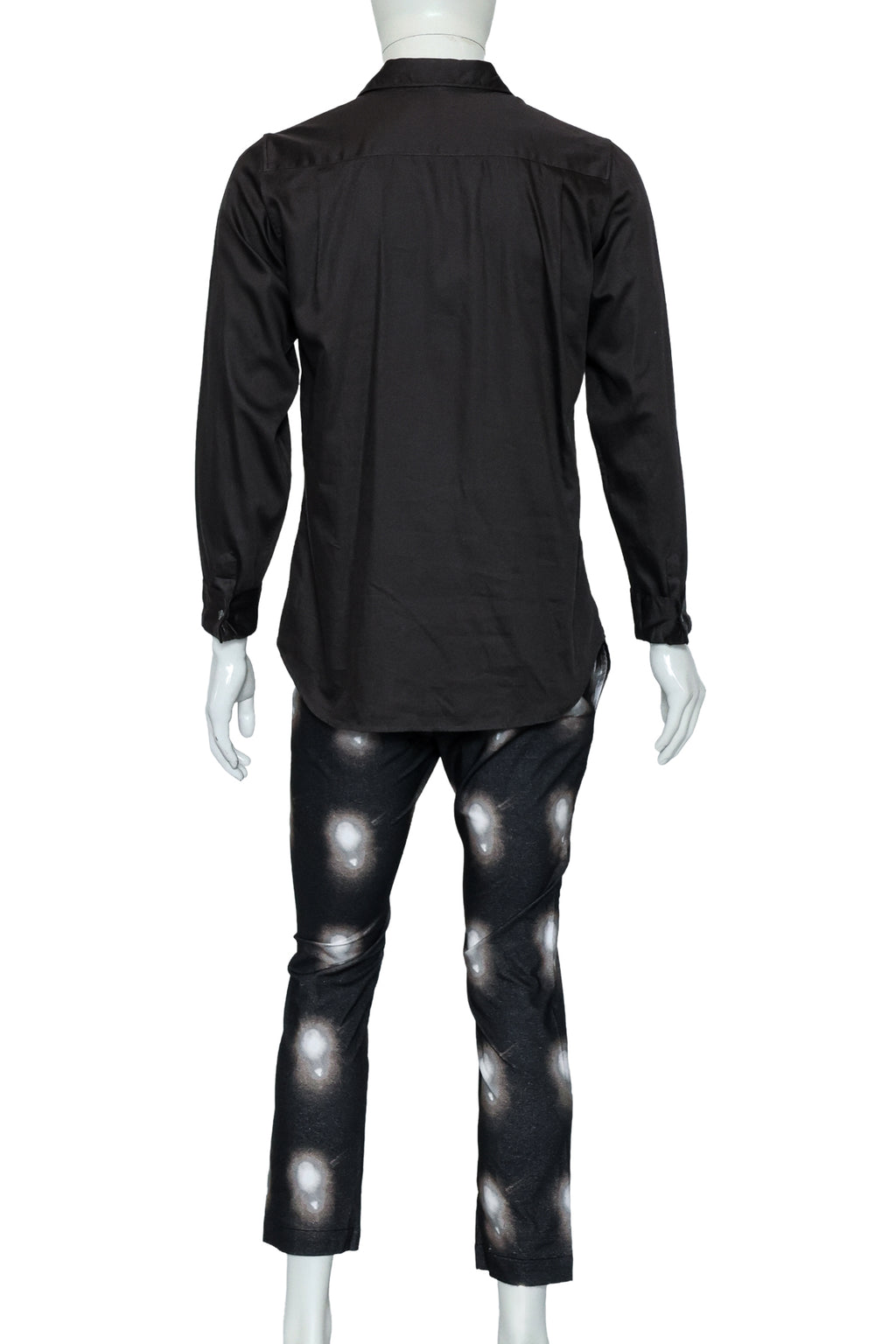 ANN DEMEULEMEESTER - A SHIRT AND TROUSER ENSEMBLE