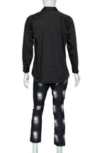 ANN DEMEULEMEESTER - A SHIRT AND TROUSER ENSEMBLE