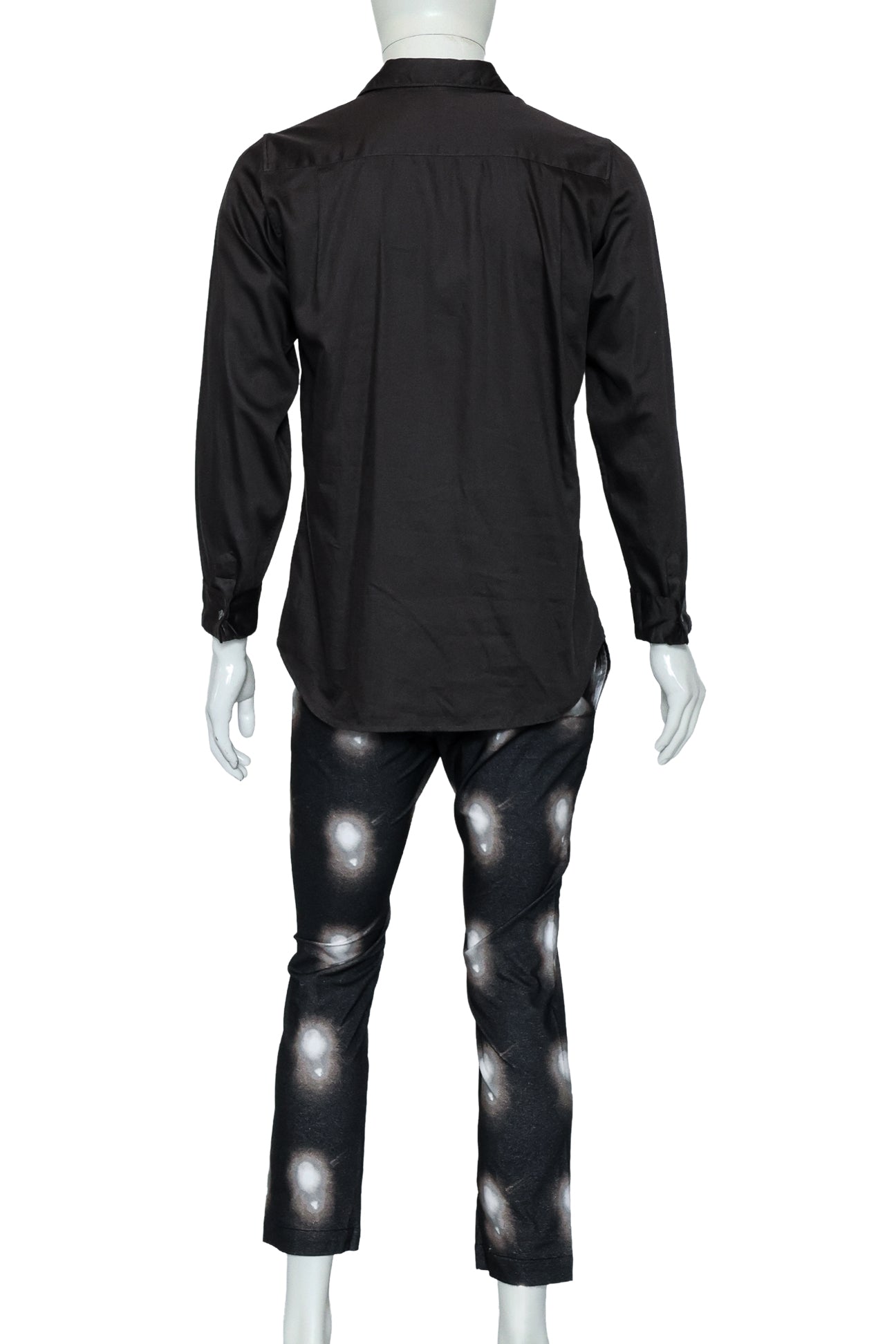 ANN DEMEULEMEESTER - A SHIRT AND TROUSER ENSEMBLE