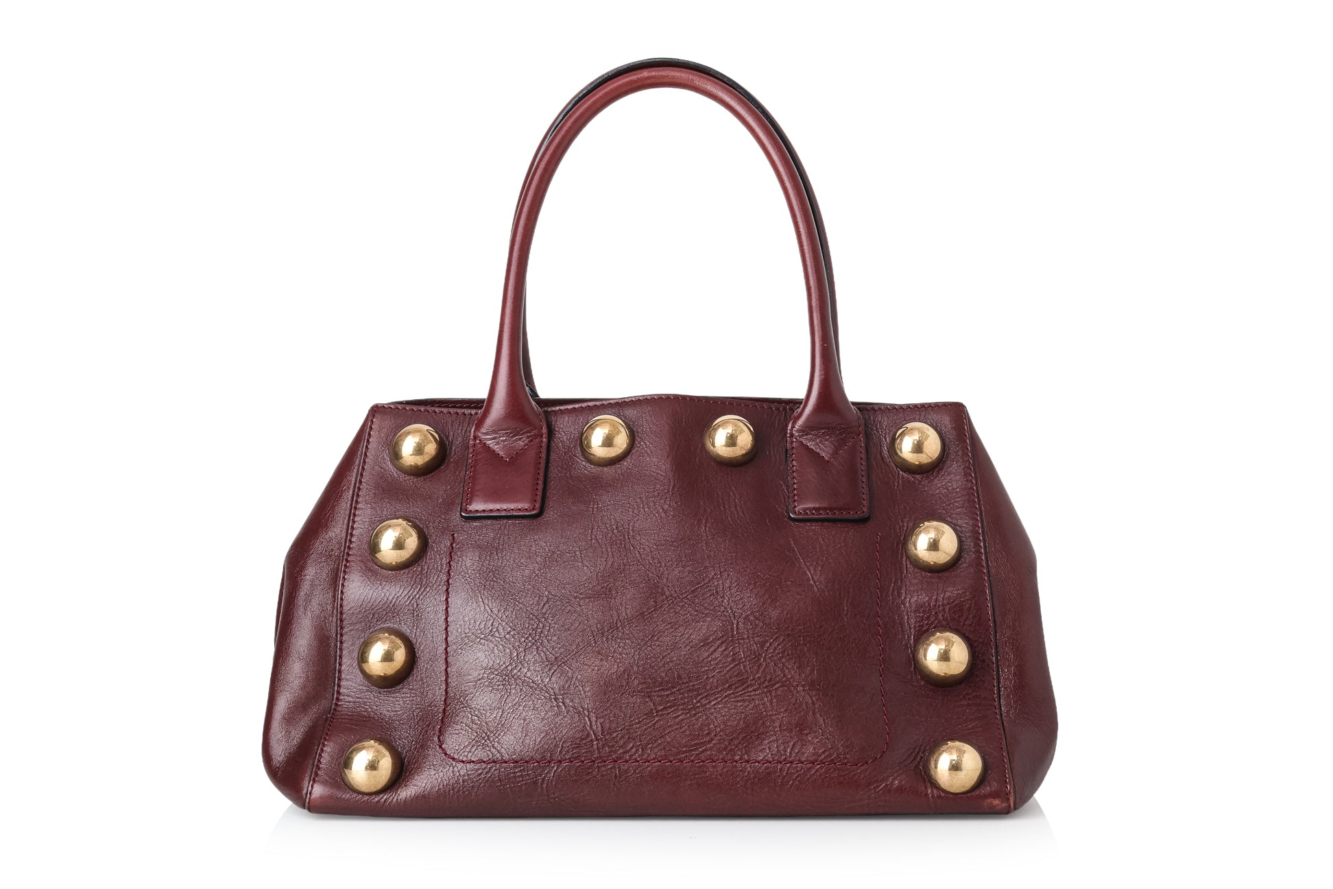 MARC JACOBS - A STUDDED SHOULDER BAG