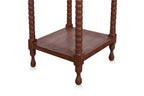 A TEAK SIDE TABLE