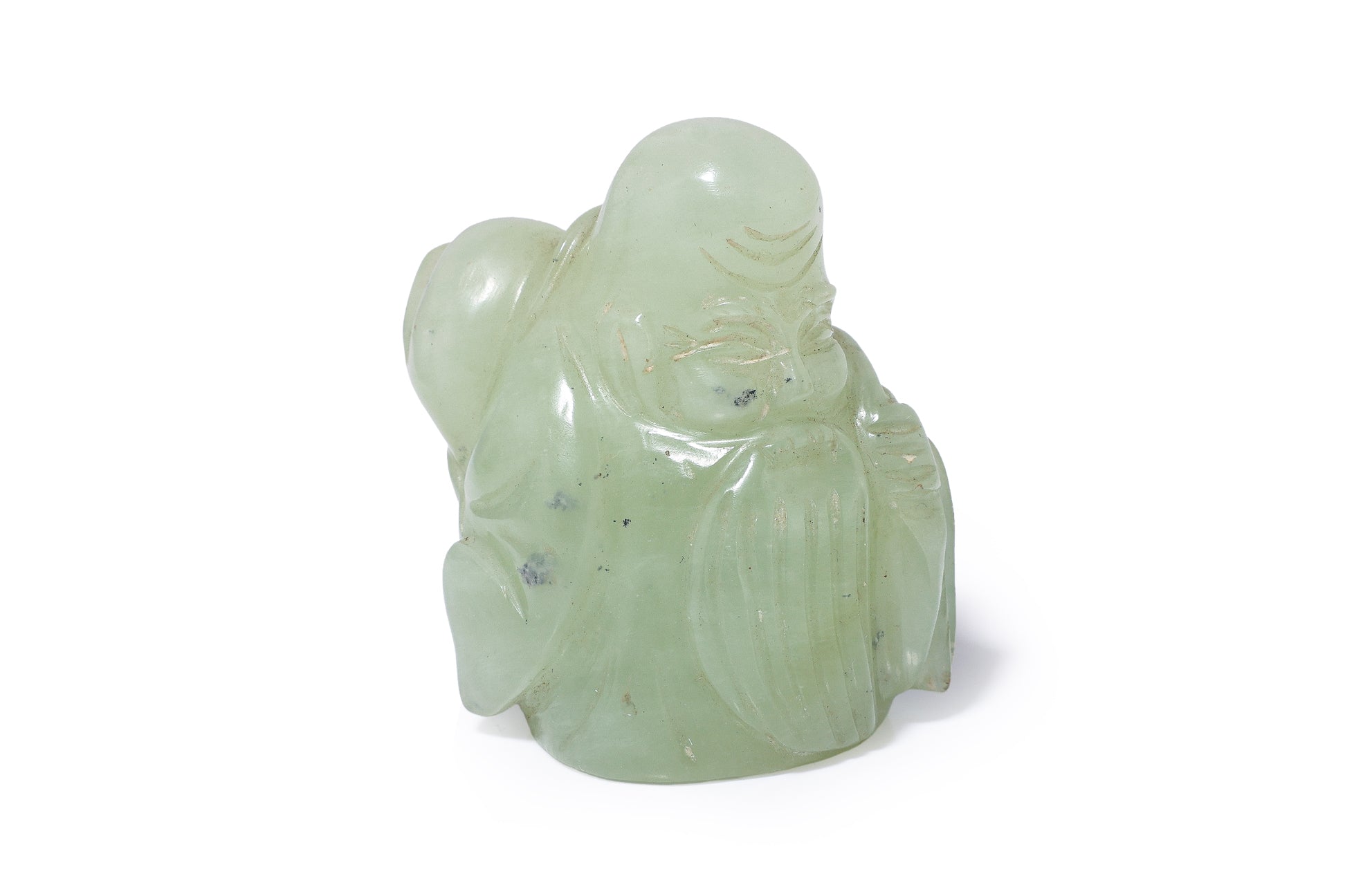 A GROUP OF THREE JADE CARVINGS
