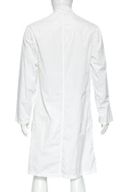 YOHJI YAMAMOTO POUR HOMME - AN EXTREME OVERSIZED WHITE COTTON SHIRT