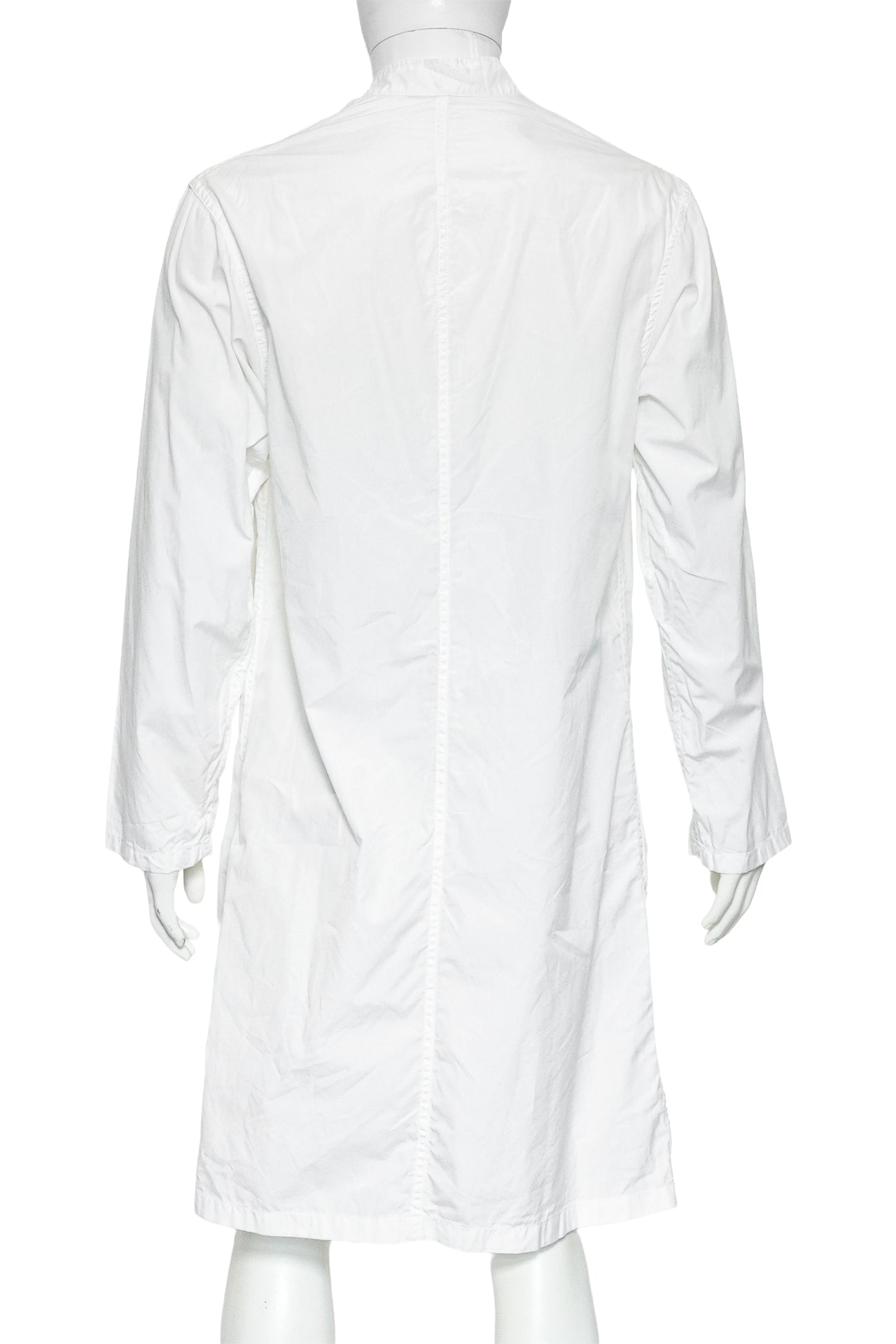 YOHJI YAMAMOTO POUR HOMME - AN EXTREME OVERSIZED WHITE COTTON SHIRT