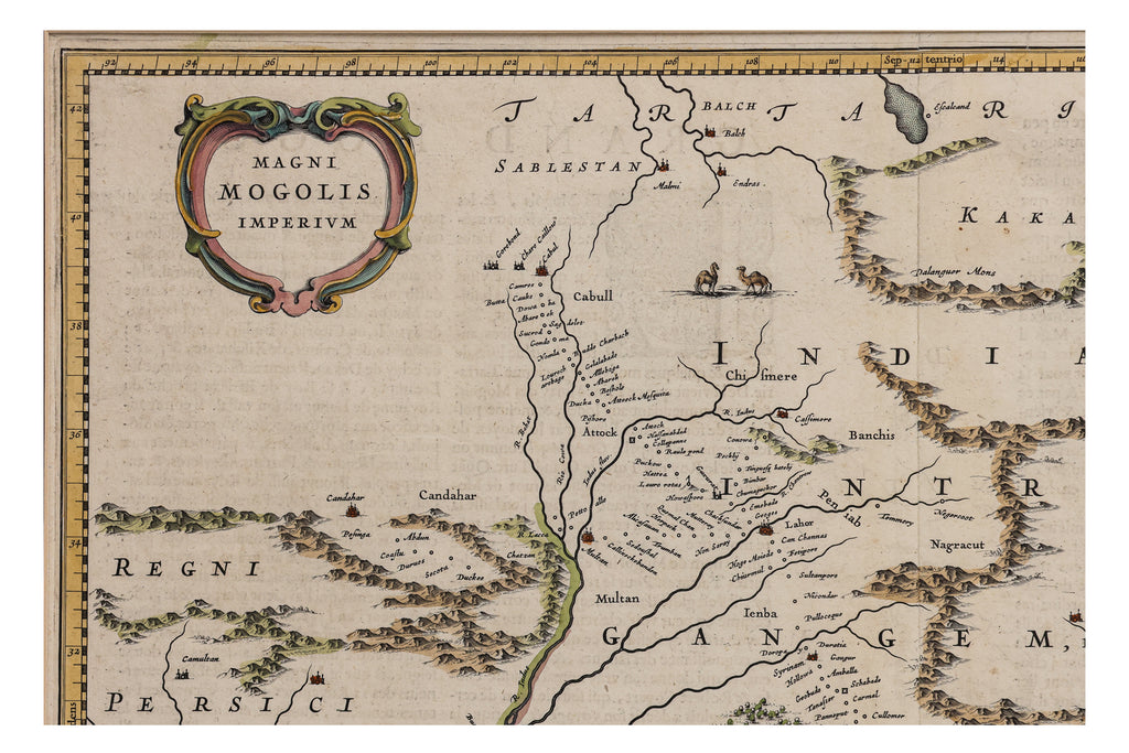 MAGNI MOGOLIS IMPERIUM, JOHANNES & CORNELIUS BLAEU, C. 1640