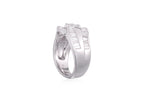 A HIGH KARAT GOLD DIAMOND RING