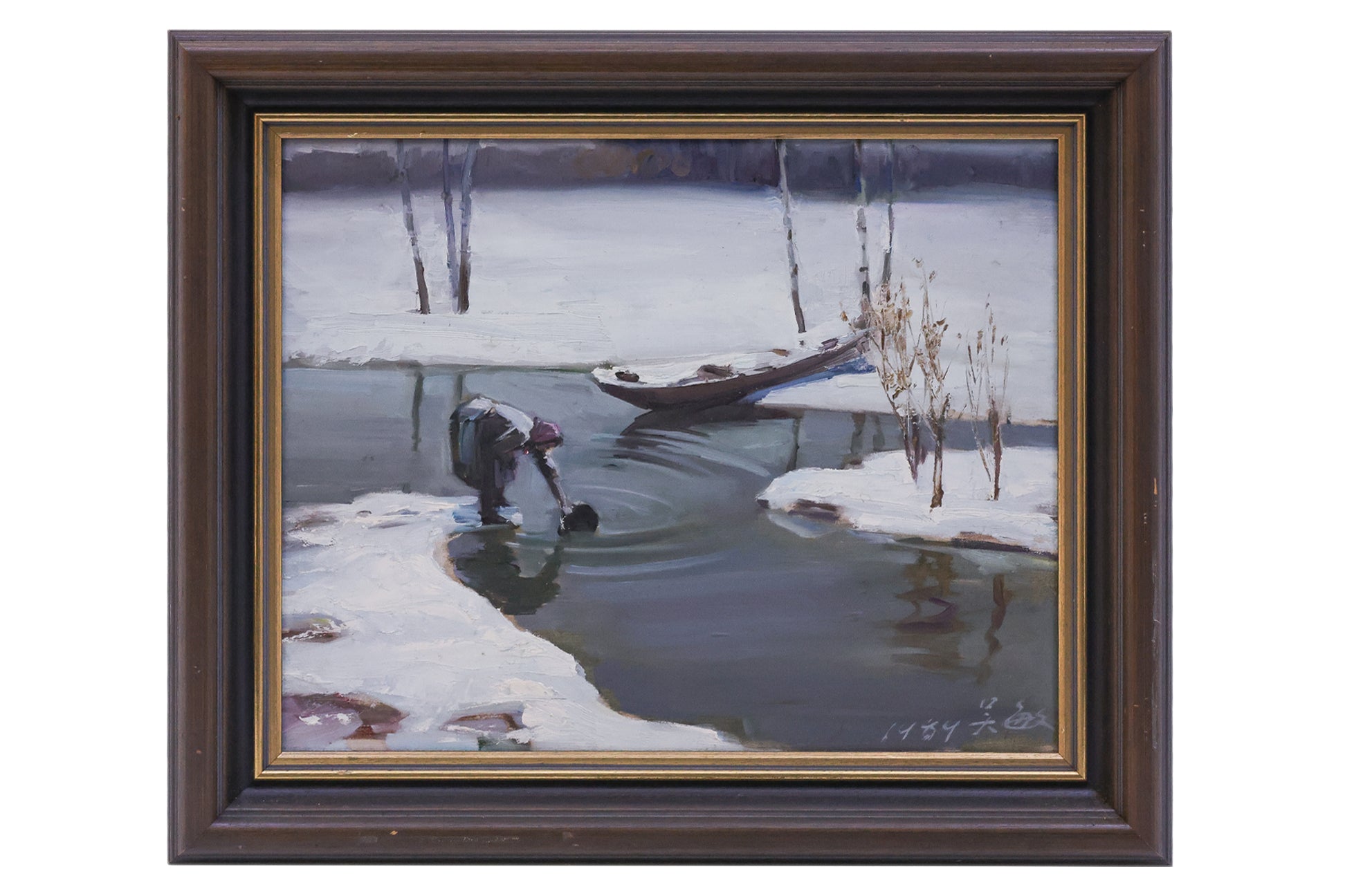 WU MIN (CHINESE) - LADY GATHERING WATER