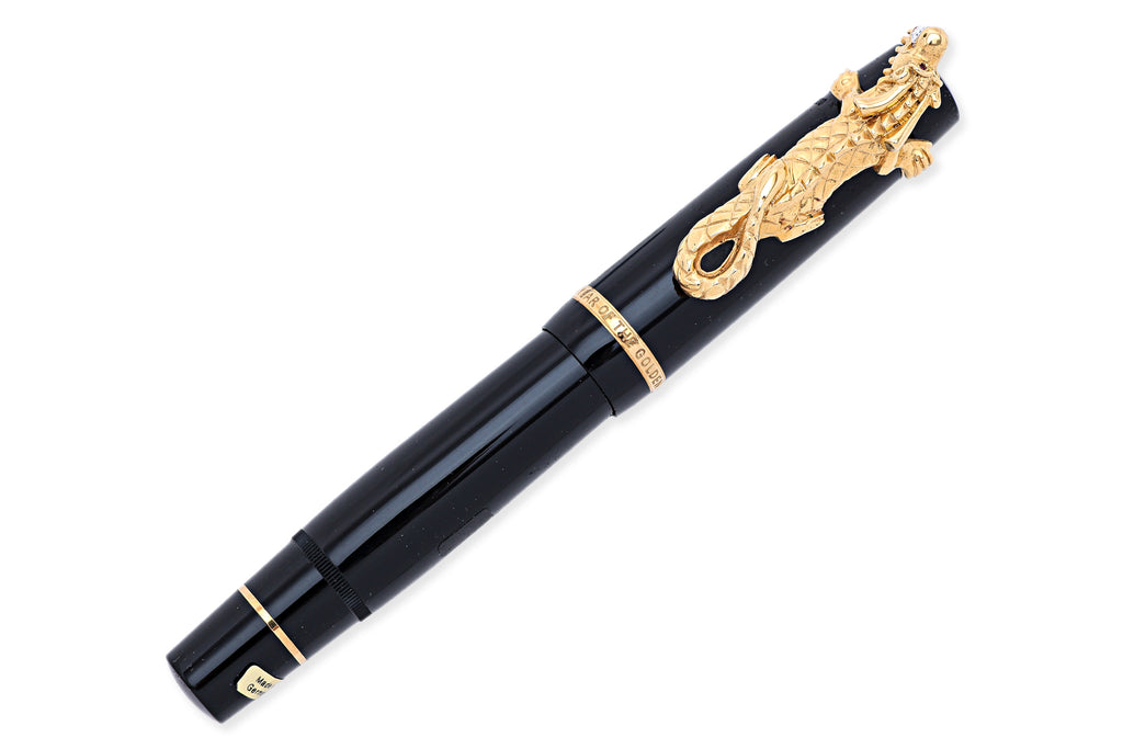 MONTBLANC YEAR OF THE GOLDEN DRAGON 2000 FOUNTAIN PEN