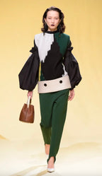 MARNI - AN ABSTRACT PRINT TWO WAY TOP, FALL RTW 2016