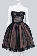 DOLCE & GABBANA - A BLACK LACE DRESS