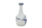 TWO PORCELAIN BOTTLE VASES