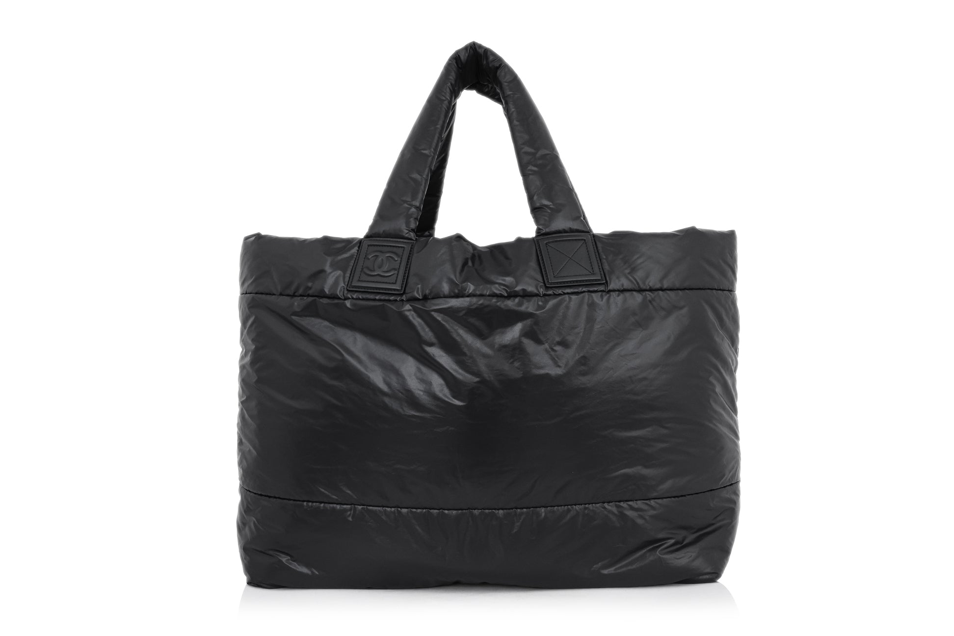 CHANEL - A 'COCO COCOON' LARGE NYLON TOTE BAG