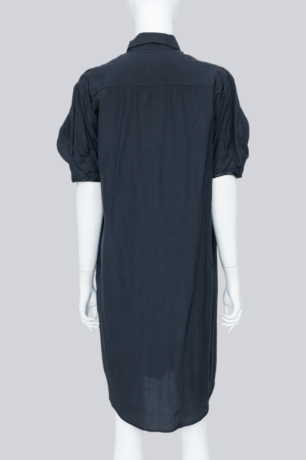 SACAI - A BLACK SHIRT DRESS