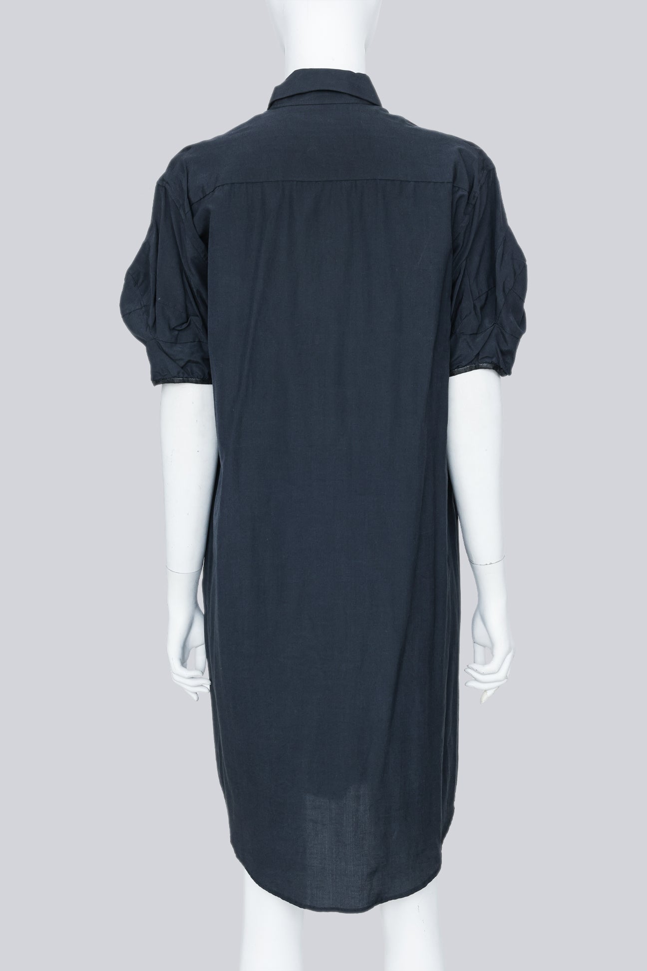 SACAI - A BLACK SHIRT DRESS