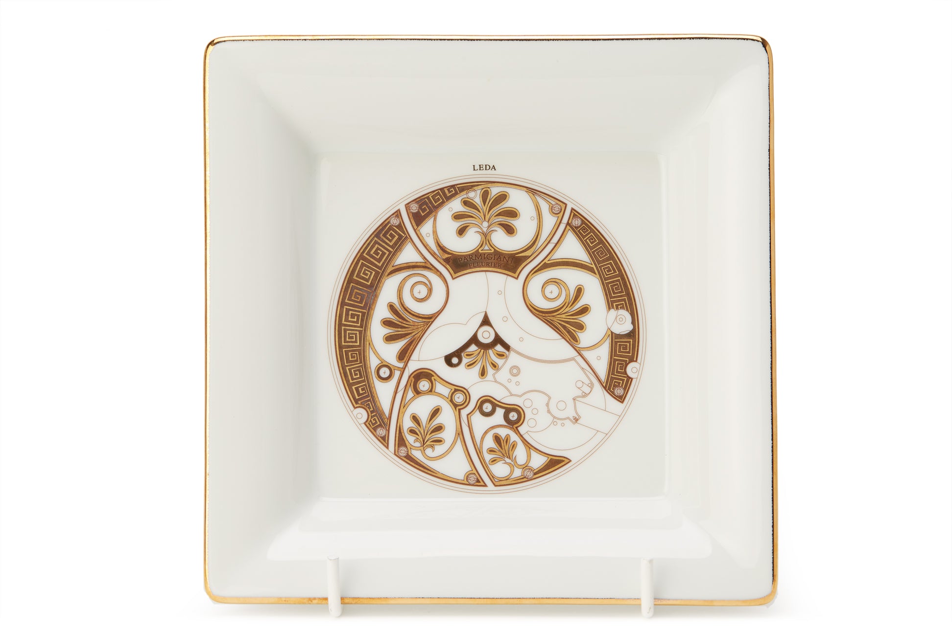 A LIMOGES 'PARMIGIANI FLEURIER' COMMEMORATIVE DISH