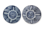 TWO BLUE AND WHITE BOWLS