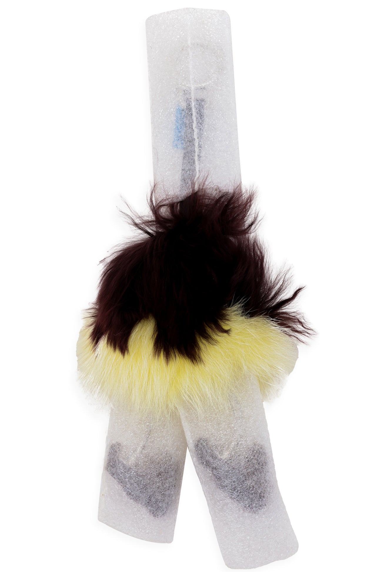FENDI - A 'BAG BUGS' FOX FUR AND MINK BAG CHARM