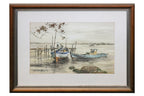WONG KHEAN CHOON (MALAYSIAN, B. 1942) - JETTY SCENE