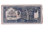 MALAYA JAPANESE OCCUPATION 10 DOLLARS MN