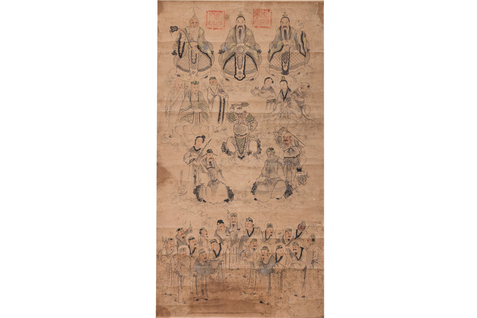 CHINESE SCHOOL (19TH CENTURY) - TAOIST FIGURES