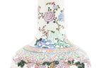 A LARGE FAMILLE ROSE BOTTLE VASE