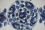 TWO LARGE BLUE AND WHITE SWATOW DISHES