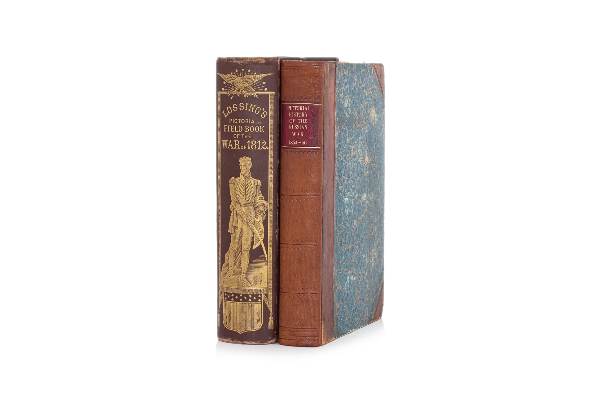 THE PICTORIAL HISTORY OF THE RUSSIAN WAR 1854-56 AND PICTORIAL FIELD BOOK OF THE WAR OF 1812