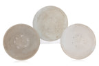THREE LARGE VIETNAMESE GLAZED SHALLOW BOWLS