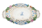A GROUP OF FOUR DRESDEN PORCELAIN BASKETS