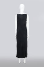 RICK OWENS - 'DIRT' COLLECTION BLACK MAXI DRESS