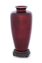 A JAPANESE CLOISONNE ENAMEL VASE